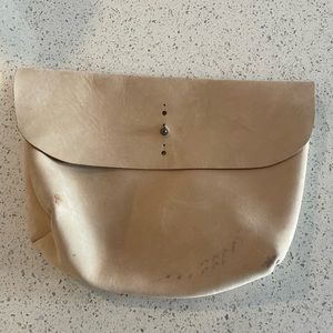 Libby Lane- real leather clutch